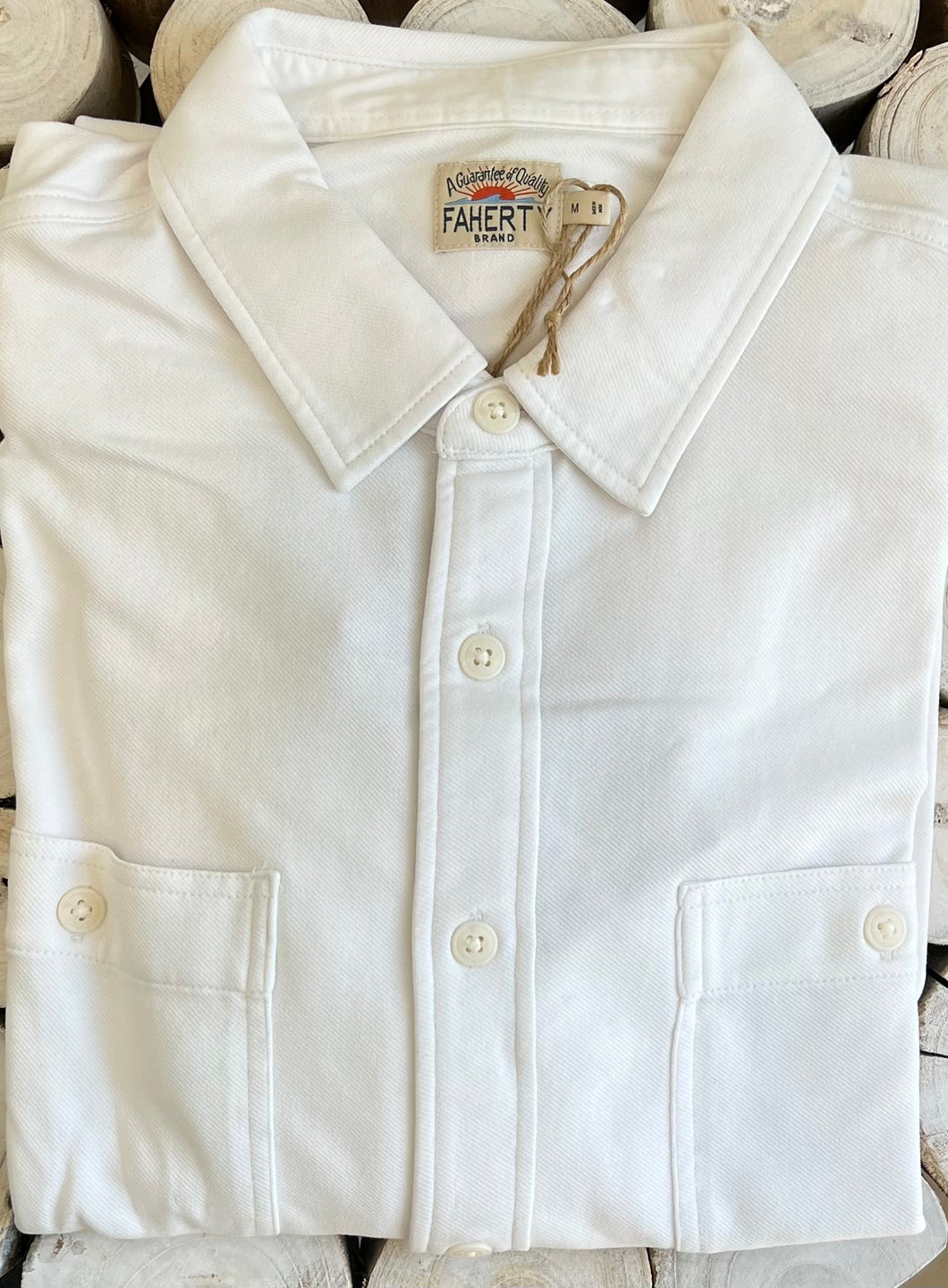 field knit utility shirt