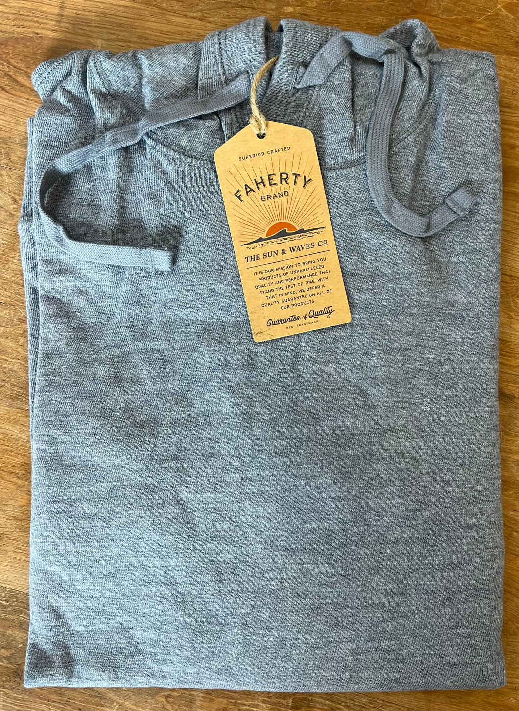 sunwashed slub hoodie