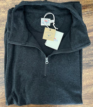 Load image into Gallery viewer, Legend sweater 1/4 zip navy or riviera blue
