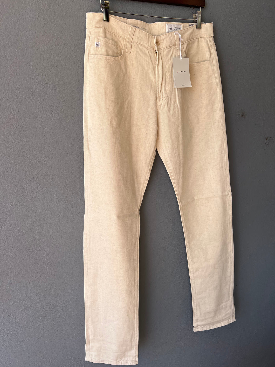 everett natural cotton/linen